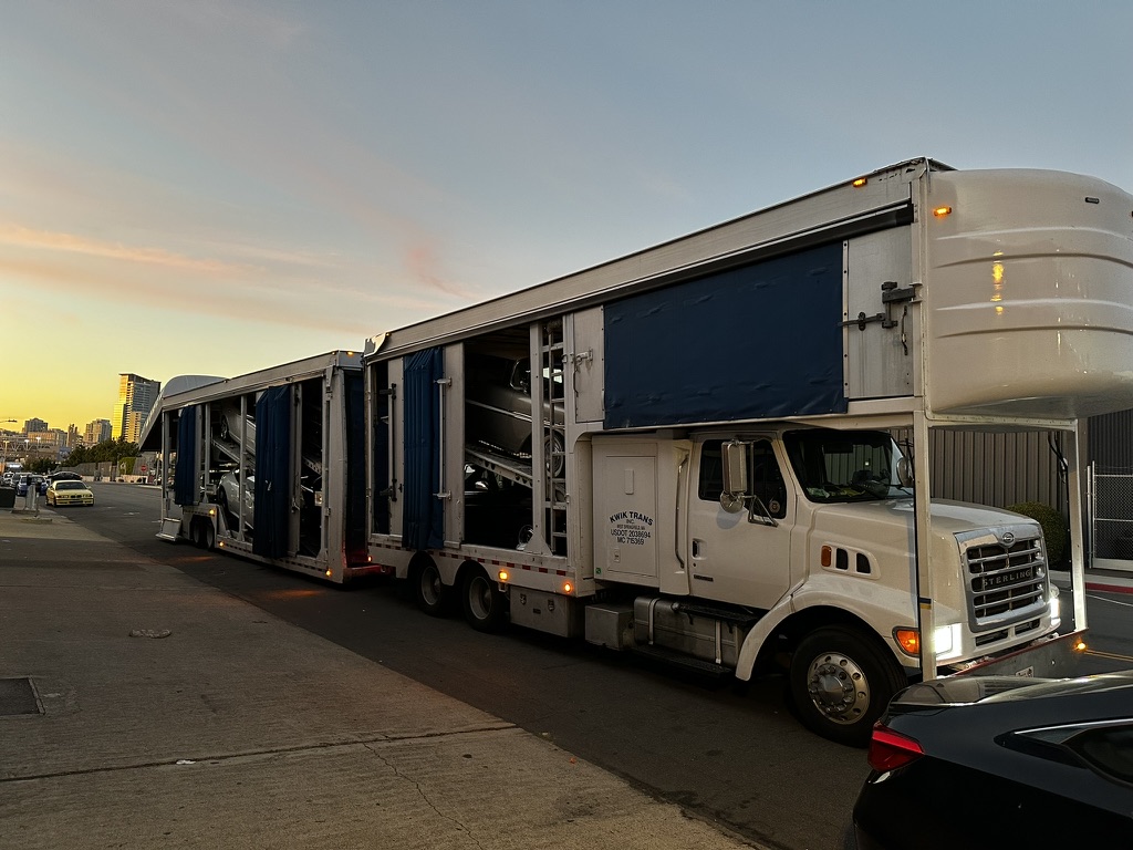 Pro Jacob high-capacity carrier at sunset